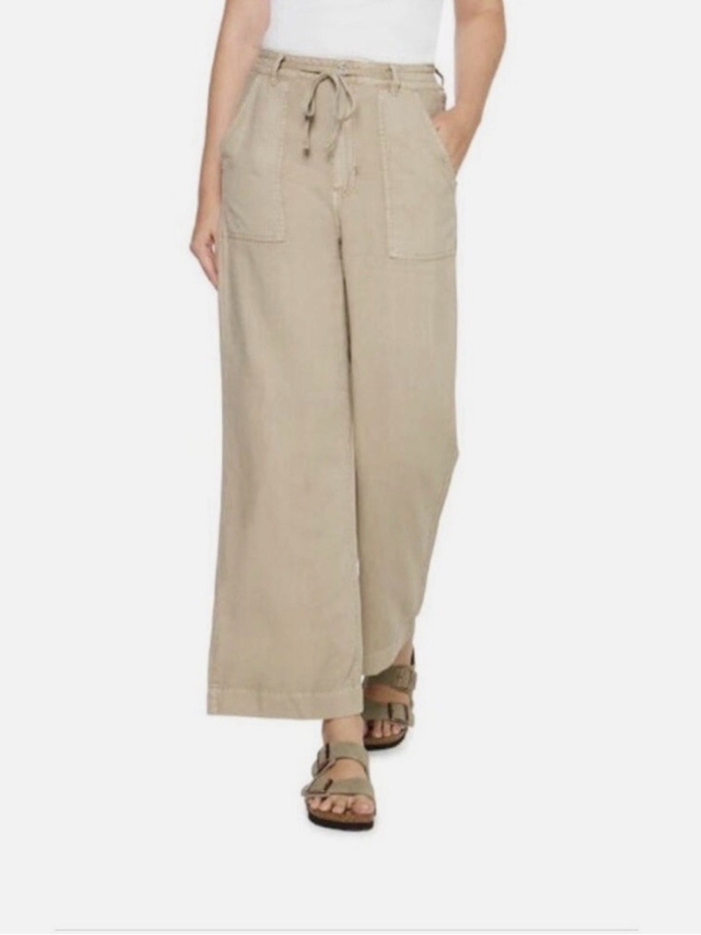 NWT Articles of Society The Emme Soft Linen Pants Women’s Size 0/25 tan/khaki